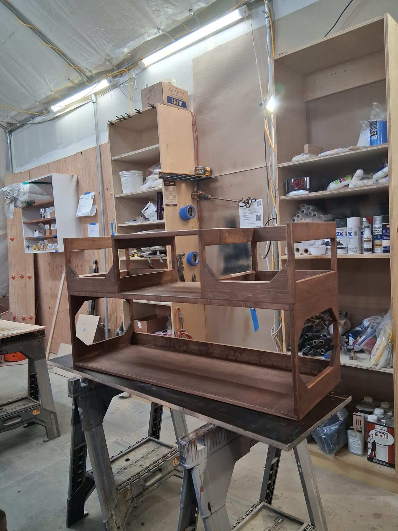 Work in the Woodlign shop